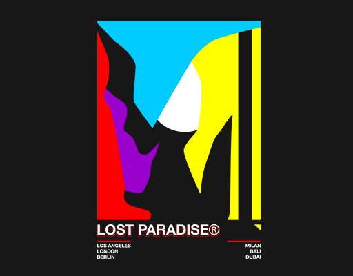 抽象方形图案卡通英文字母男装文字印花素材涂鸦色彩图案男装烫画图案