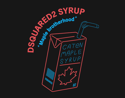 卡通盒子饮料盒子简笔饮料图案男装印花素材卡通英文字母吸管图案