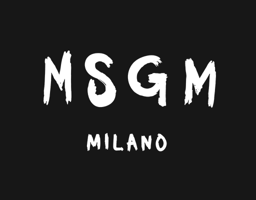卡通MSGM英文字母手写英文字母男装印花素材品牌印花图案