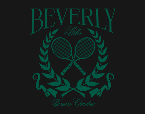 卡通麦穗图案球拍图案网球拍羽毛球拍变形英文字母男装绣花图案