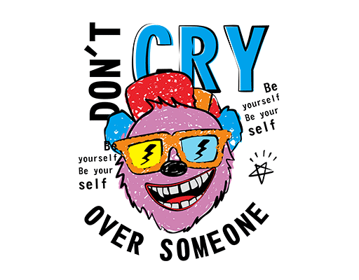 男装人物头像卡通男孩头像戴眼镜的男孩卡通英文字母男装印花素材戴帽子男孩头像