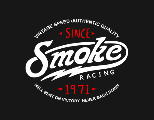 卡通英文字母图案圆形英文字母男装文字印花素材SMOKE英文字母男装印花图案