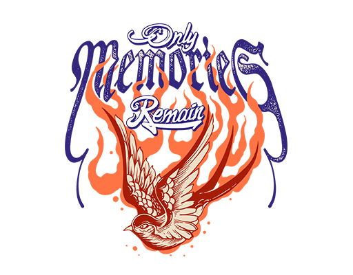 卡通鸟图案手绘鸟卡通动物喜鹊图案手写英文字母图案男装动物印花素材火焰鸟图案