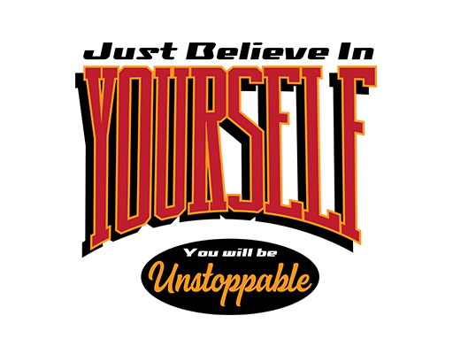 卡通英文字母图案变形英文字母图案手写英文字母YOURSELF男装T恤卫衣图案