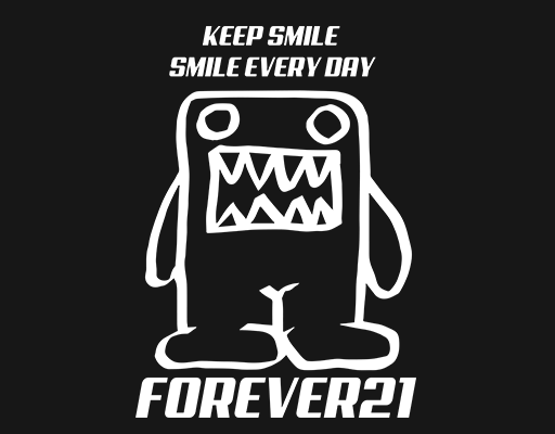 手绘卡通图案简笔卡通印花素材男装印花图案卫衣印花素材卡通怪兽图案