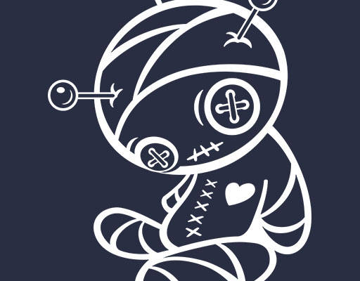 卡通小熊图案手绘卡通破坏熊图案卡通玩偶图案