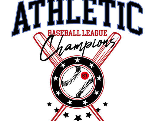 棒球矢量棒球棍图案运动图案手绘卡通图案英文字母