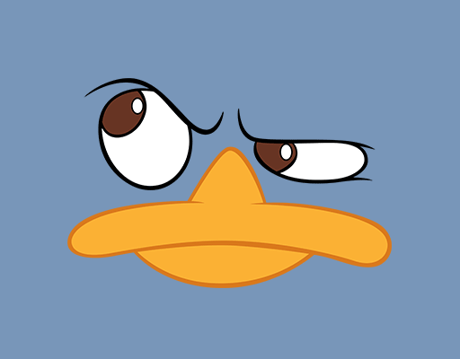 卡通鸭子表情卡通眼睛图案手绘鸭嘴图案男装动物图案男装卫衣印花图案