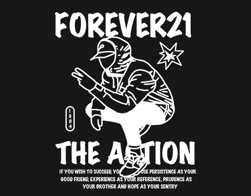 卡通男人手绘男人戴帽子男人男装印花素材FOREVER21英文字母图案男装T恤图案