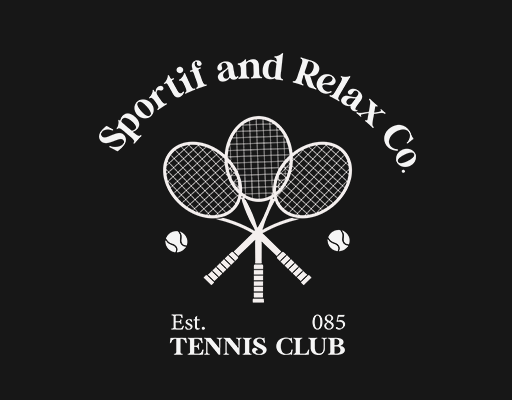 卡通球拍网球拍图案卡通英文字母男装文字印花素材卡通棒球三个球拍羽毛球拍