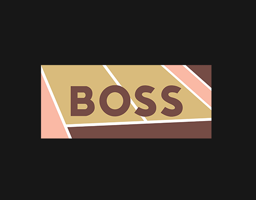 卡通英文字母图案BOSS英文字母男装英文字母图案品牌印花图案男装品牌字母