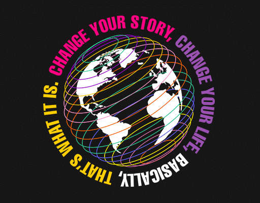 彩色线条图案彩色英文字母男装地球印花图案彩色地球圆形英文字母