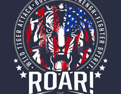 卡通老虎矢量彩色老虎英文字母矢量老虎头像破碎老虎