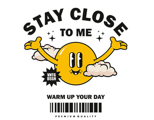 微笑表情图案卡通表情男装卡通表情云朵图案卡通英文字母男装印花素材