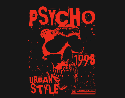 卡通骷髅头图案破碎英文字母图案男装骷髅印花素材男装短袖印花图案