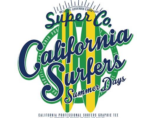 冲浪板矢量英文字母矢量手写文字矢量