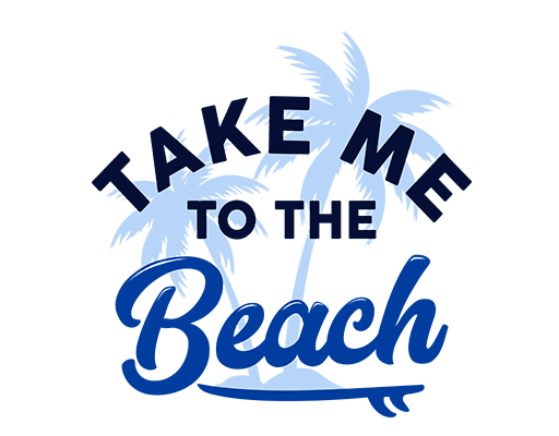 卡通英文字母图案椰子树图案男装夏季印花素材手写英文字母