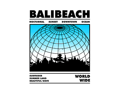 卡通球形图案男装印花素材经纬球形卡通英文字母图案