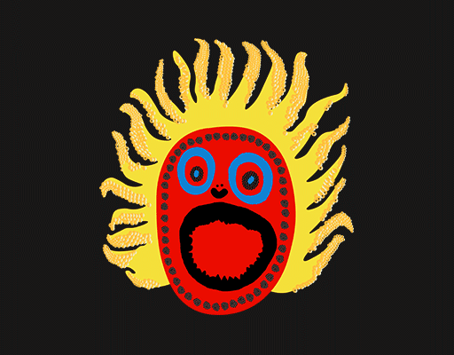 卡通头像手绘人物头像卡通表情图案手绘滑稽头像男装T恤图案素材