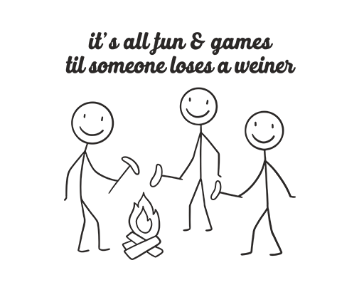 卡通火柴人图案卡通人物图案微笑卡通小人男装T恤卫衣印花素材