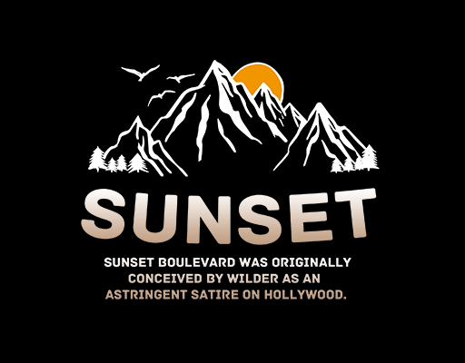 卡通山峰图案男装印花素材风景图案卡通英文字母手绘山