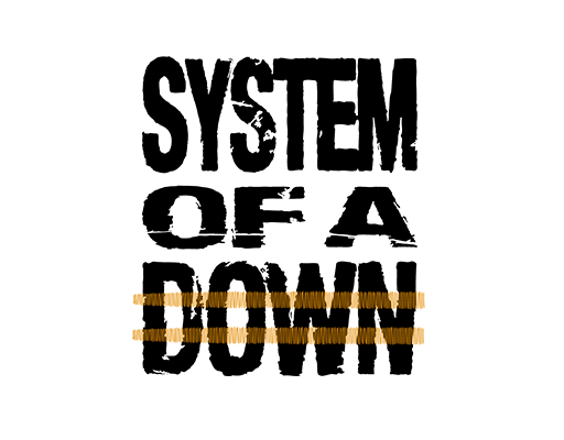 卡通英文字母图案破碎英文字母男装字母印花素材