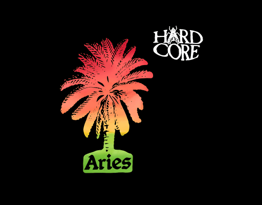 卡通椰子树图案卡通英文字母图案彩色椰子树男装印花图案