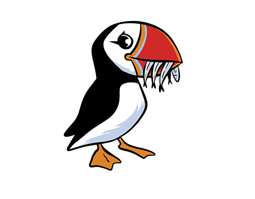 卡通鸟图案手绘卡通动物简笔鸟卡通T恤卫衣印花素材