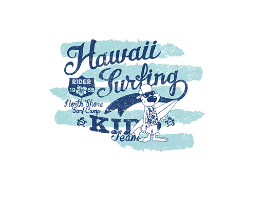 卡通冲浪小狗手写英文字母破碎英文字母涂鸦文字男装印花图案