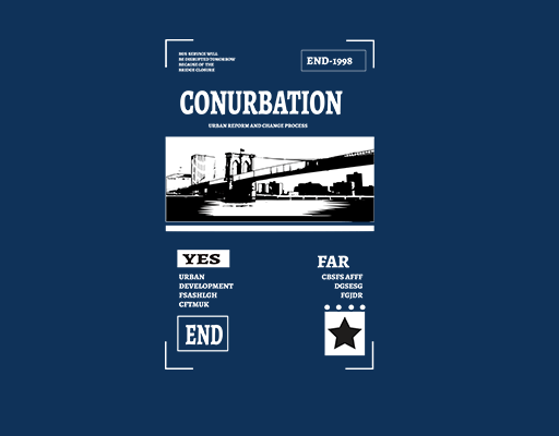 卡通桥梁图案城市风景图案卡通英文字母男装印花图案T恤卫衣图案素材