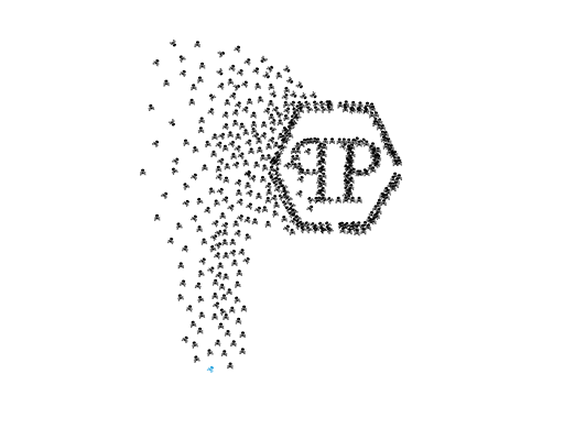 卡通骷髅头图案男装印花素材马赛克印花图案qp英文字母印花图案