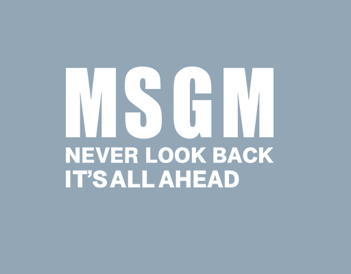 msgm英文字母男装英文字母印花素材T恤卫衣印花图案