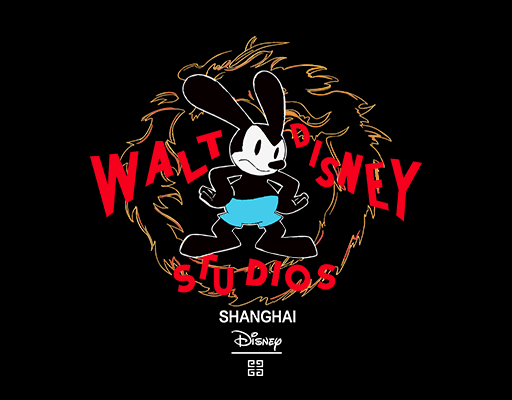 卡通兔子图案手绘兔子简笔卡通动物米奇老鼠图案黑色兔子T恤印花图案