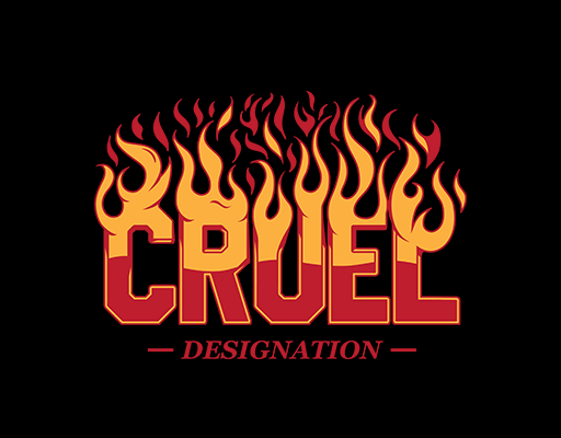 火焰英文字母卡通文字图案男装印花素材T恤卫衣印花图案