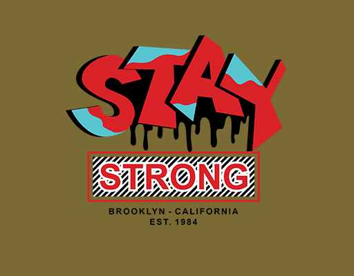 涂鸦英文字母卡通文字图案男装印花素材透明底印花素材