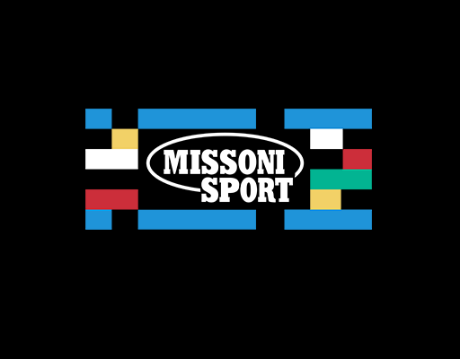 彩色方块图案剪影英文字母男装印花素材