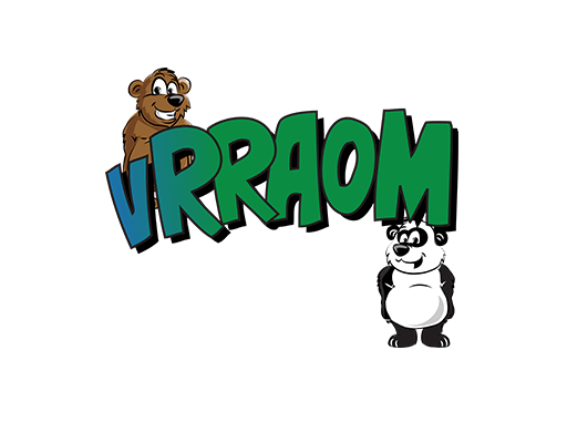 卡通熊猫图案手绘卡通动物立体英文字母男装印花素材