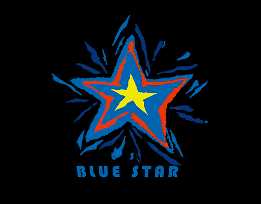 卡通五角星图案涂鸦五角星简约英文字母男装印花素材