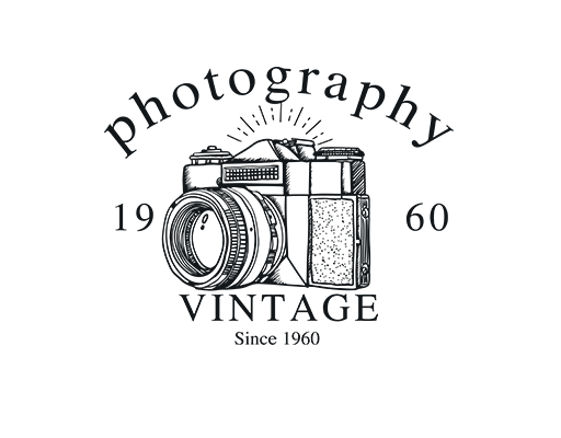 卡通相机图案手绘相机男装印花素材T恤卫衣印花图案