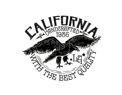 卡通老鹰图案手绘老鹰涂鸦英文字母男装印花素材