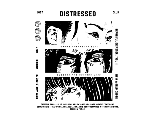 卡通女孩头像手绘人物头像简笔卡通人物女孩表情印花素材