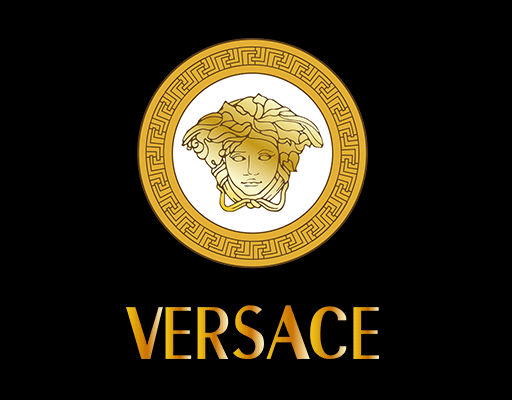VERSACE人物头像卡通人物范思哲logo英文T恤卫衣印花网站