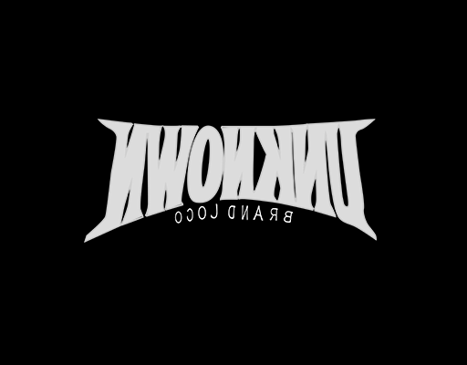 变形英文字母卡通文字男装印花图案T恤卫衣印花素材