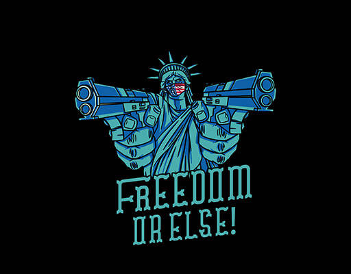 卡通雕塑图案自由女神图案手绘人物印花素材