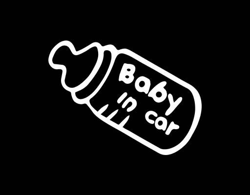 卡通奶瓶图案手绘奶瓶卡通英文字母