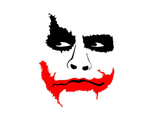 卡通人物表情手绘表情小丑图案五官