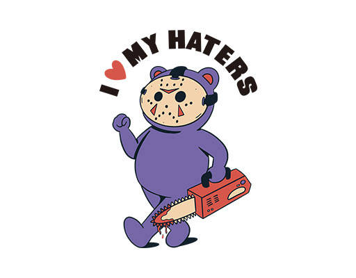 卡通手绘卡通机械卡通简笔人物电锯卡通