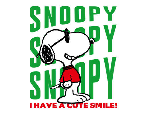 戴眼镜的史努比卡通动画片图案卡通狗