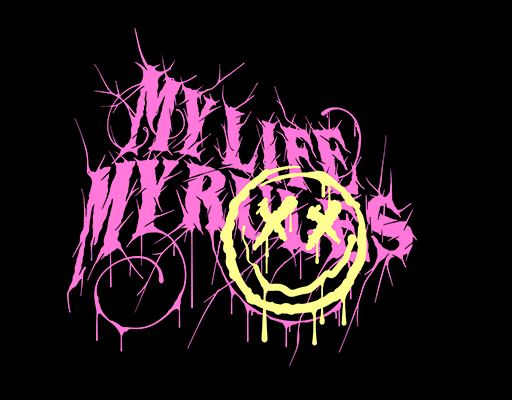 微笑表情图案涂鸦英文字母手写英文字母