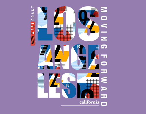 卡通英文字母彩色英文字母男装印花图案